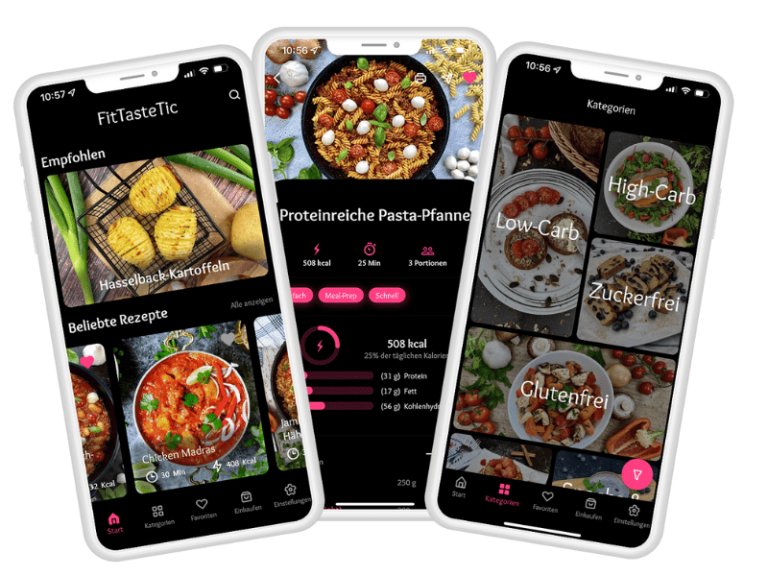 Meine eigene App: FitTastTic